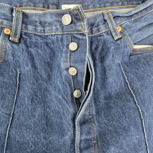 VINTAGE Levi's 501 XX Men Jeans 38X32 Blue Denim Original Fit Straight Y2K